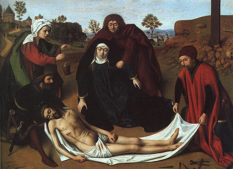 CHRISTUS, Petrus The Lamentation hin Germany oil painting art